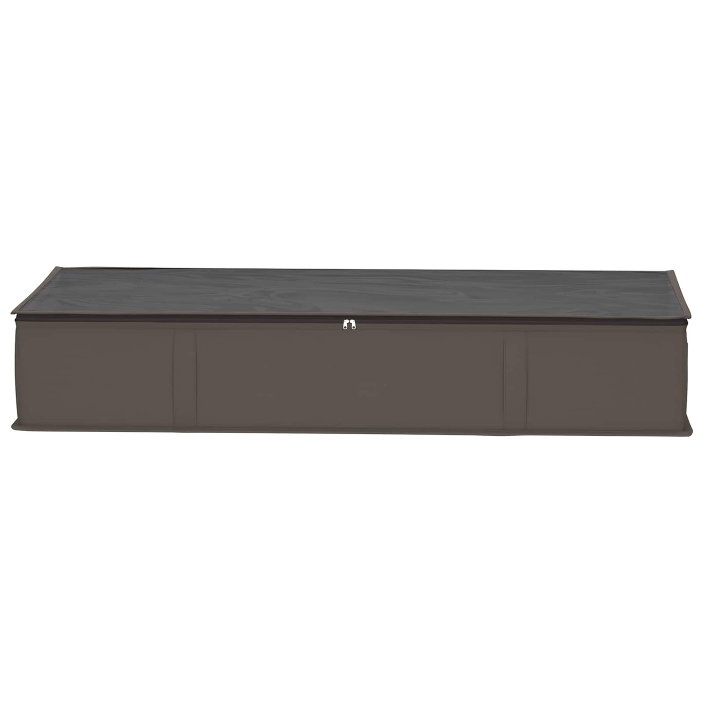 Storage Box with Transparent Top Window Grey 100 x 50 x 18 cm