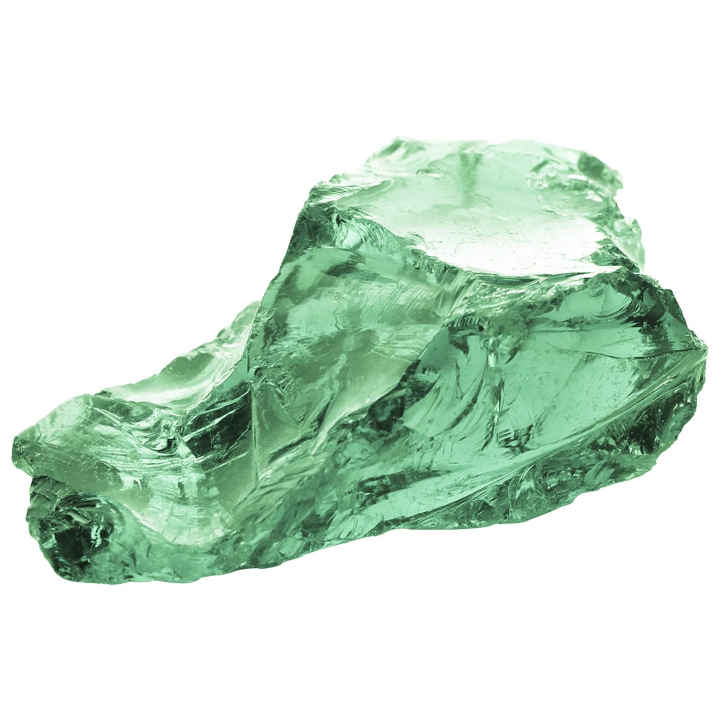 Garden Stones Light Green 12 cm Glass