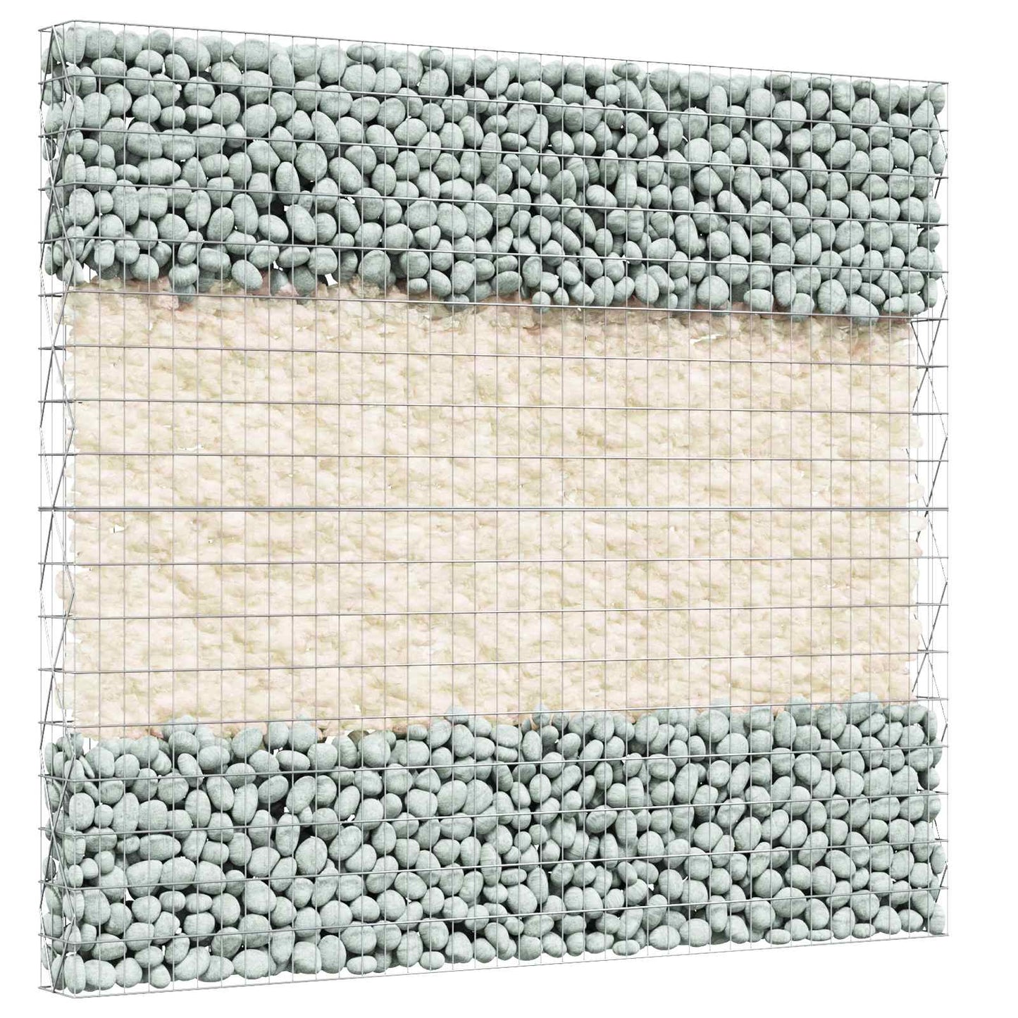 Garden Stones Champagne 12 cm Glass