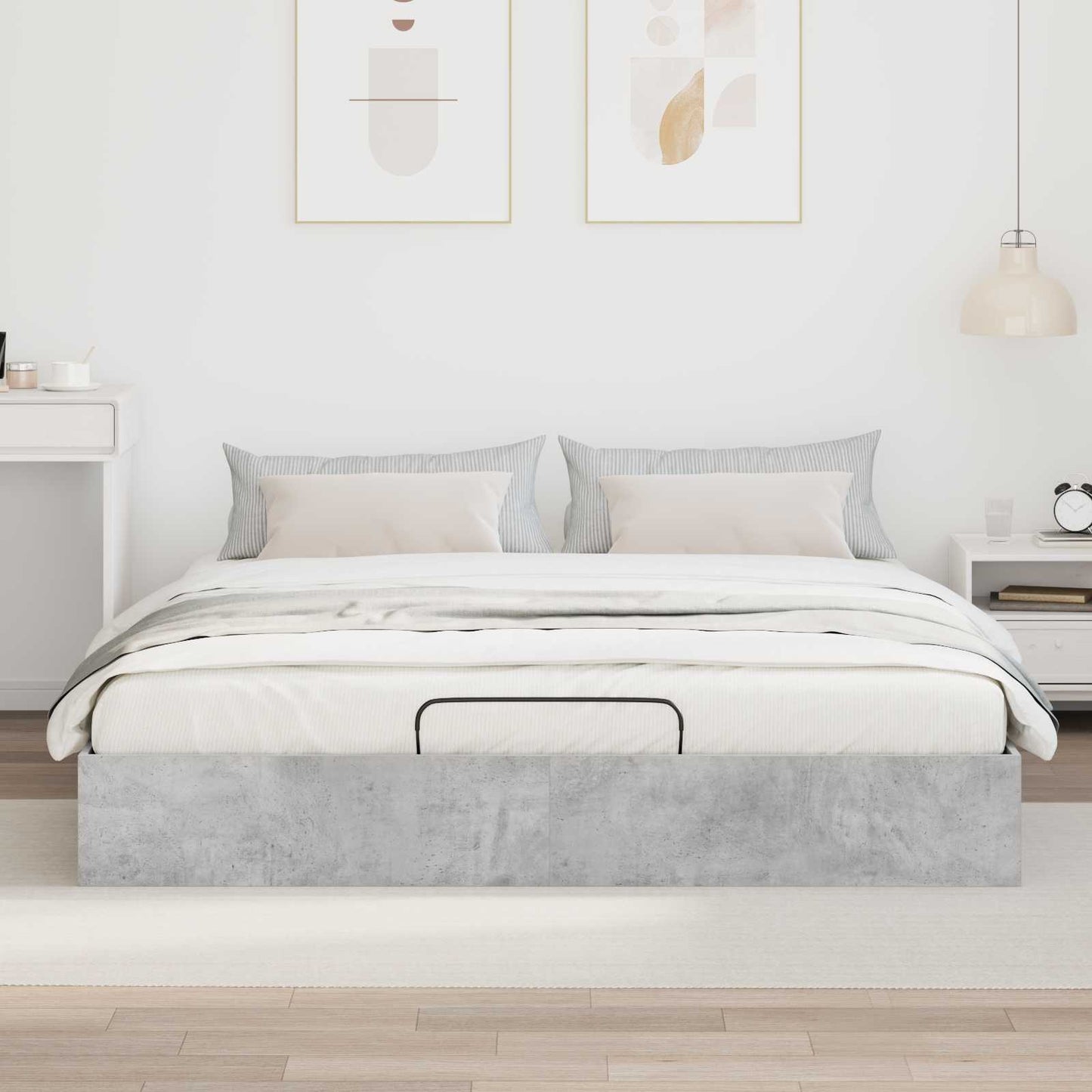 Ottoman Bed Frame Concerte 203 x 180 x 25 cm Engineered Wood