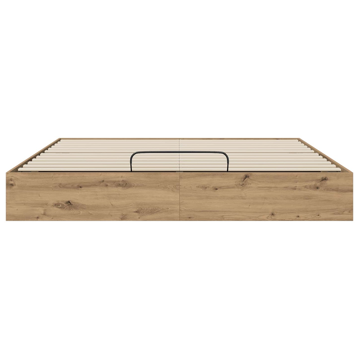 Ottoman Bed Frame with Storage Artisian Oak 203 x 180 x 25 cm