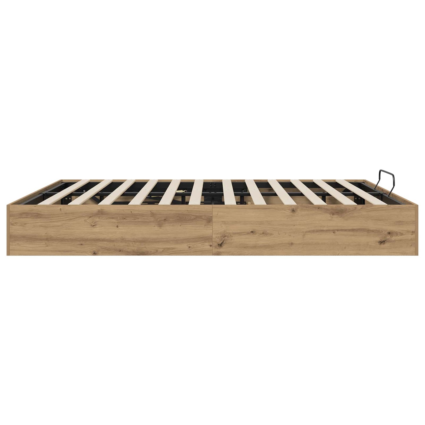 Ottoman Bed Frame with Storage Artisian Oak 203 x 180 x 25 cm