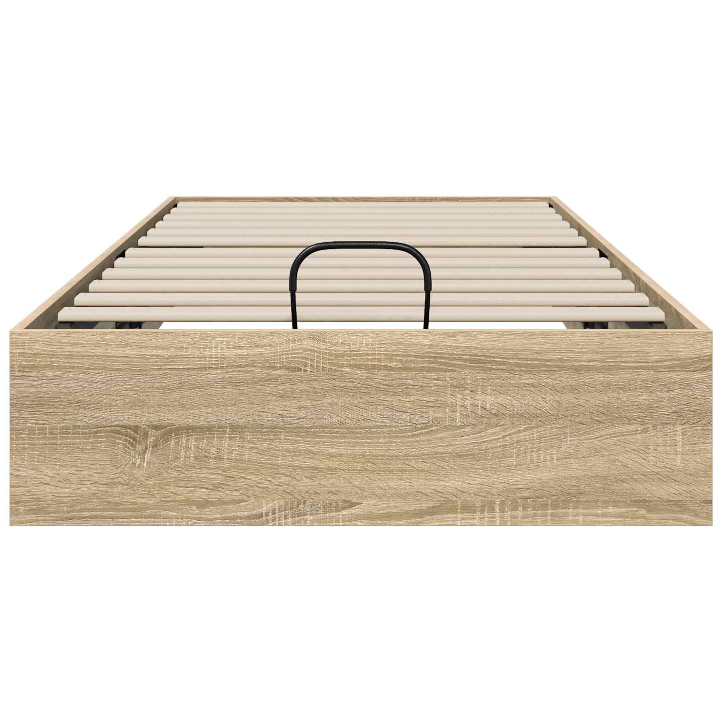 Ottoman Bed Frame Sonoma Oak 203 x 90 x 25 cm Engineered Wood