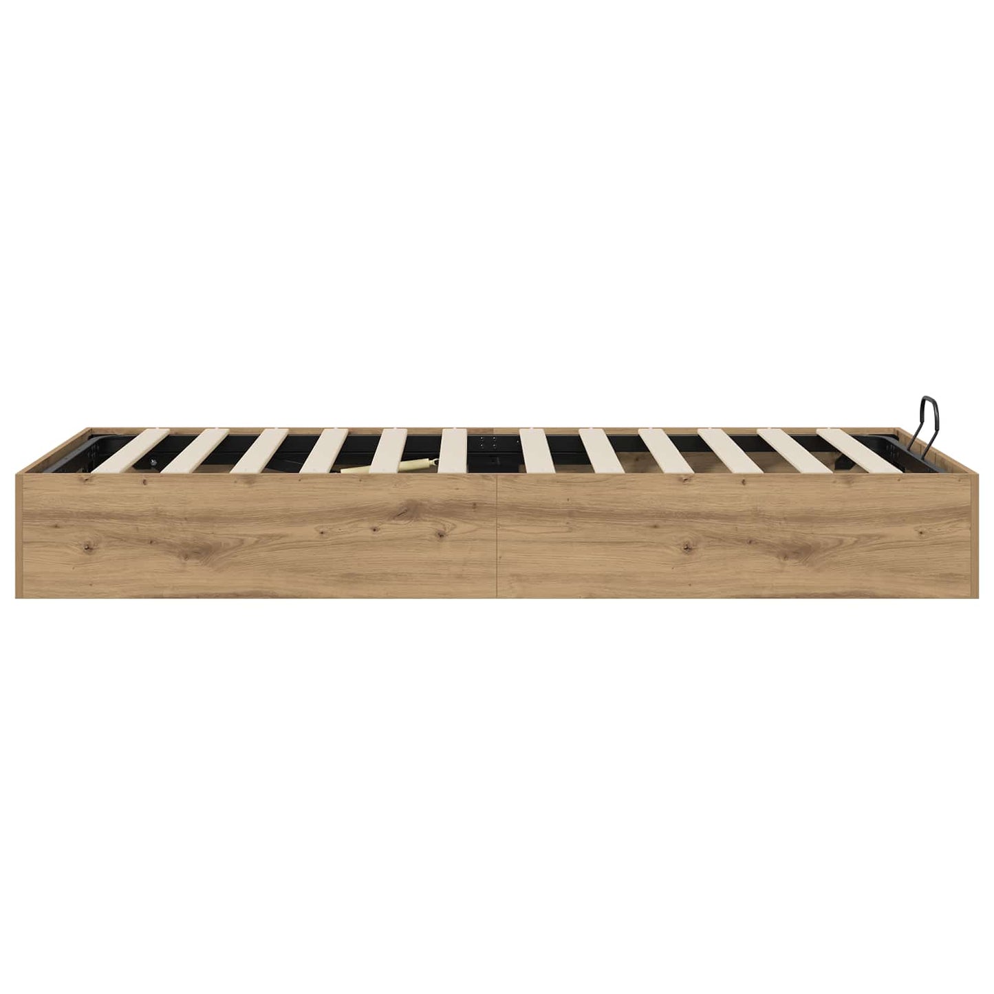 Ottoman Bed Frame Artisan Oak 90 x 200 cm Engineered Wood