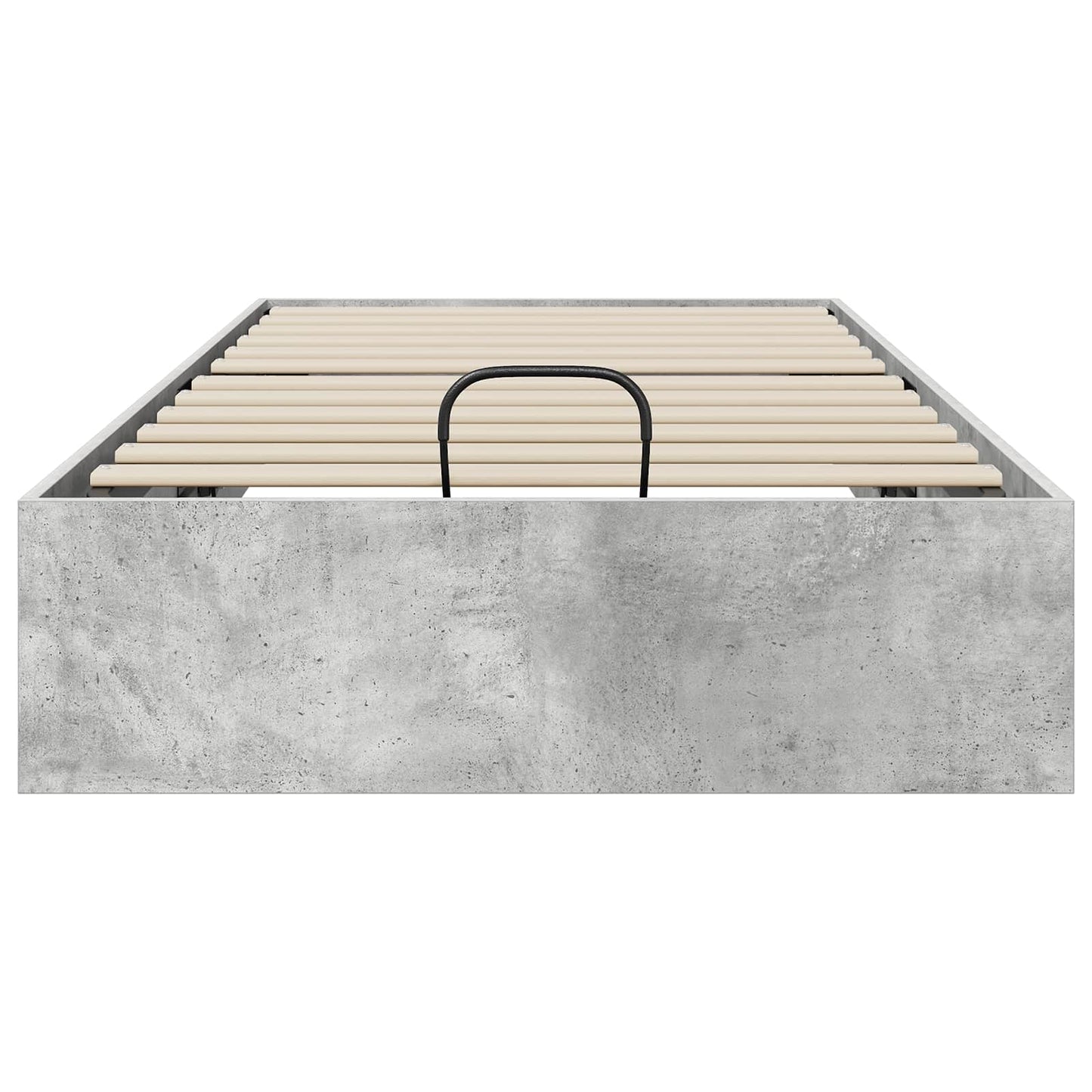 Ottoman Bed Frame Concrete Grey 80.5 x 200 cm Engineered Wood