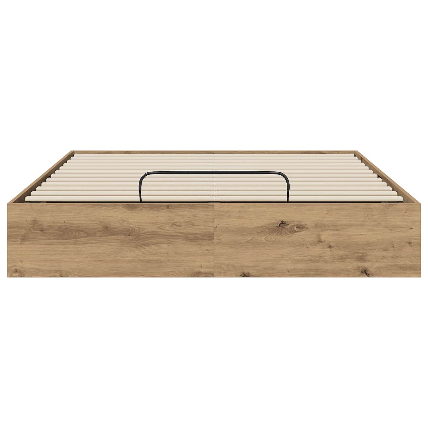 Ottoman Bed Frame Artisan Oak 135 x 190 cm Engineered Wood