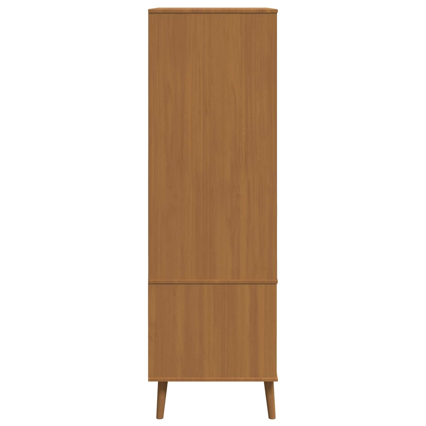 Wardrobe MOLDE Caramel 90 x 55 x 175 cm Solid Pine Wood