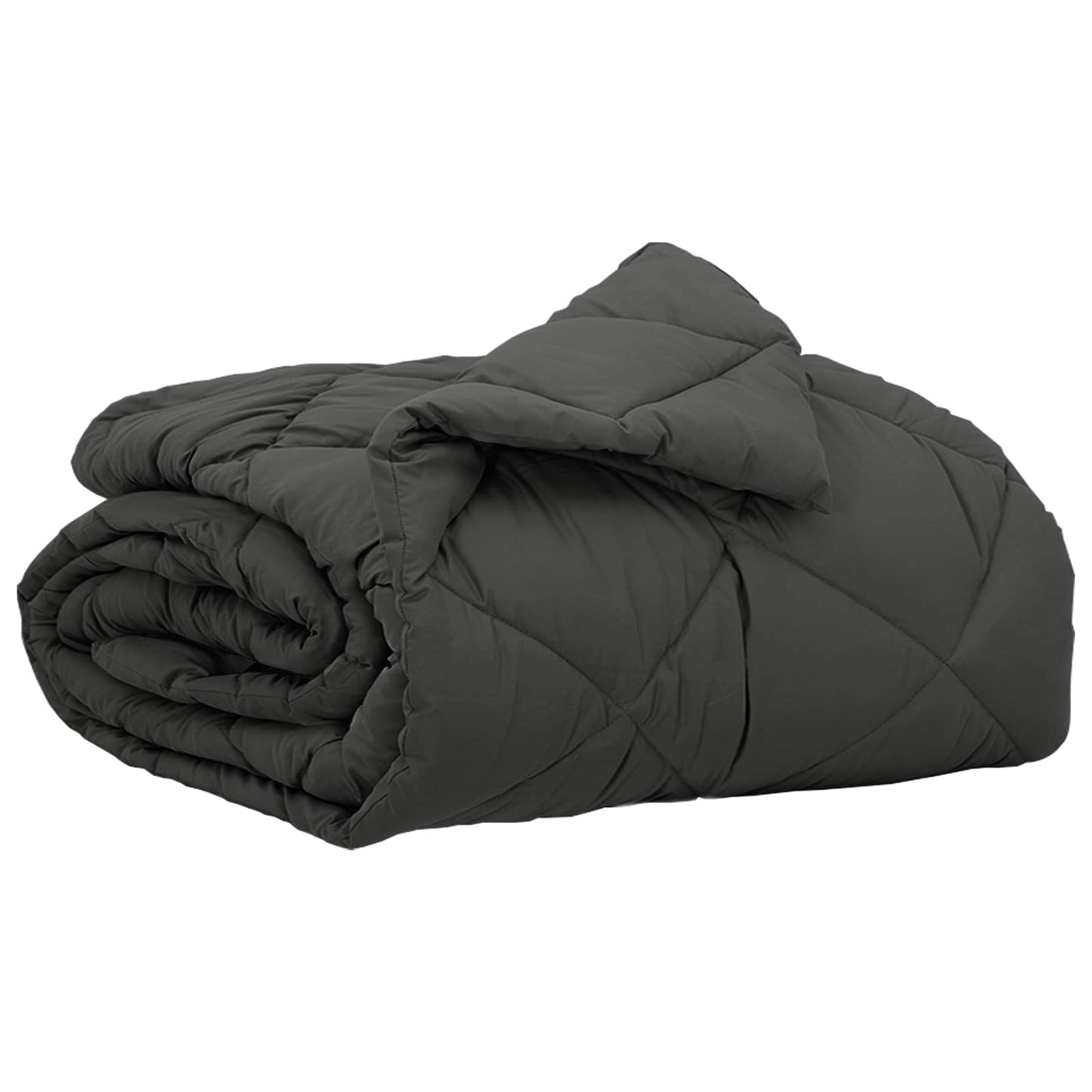 Summer Duvet Anthracite 220 x 135 cm Microfiber