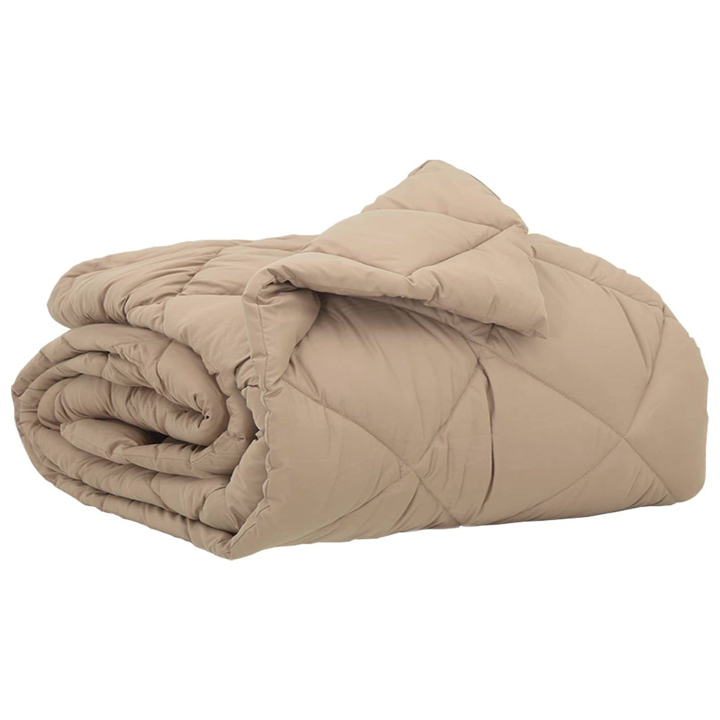 Summer Duvet Taupe 200 x 155 cm Microfiber