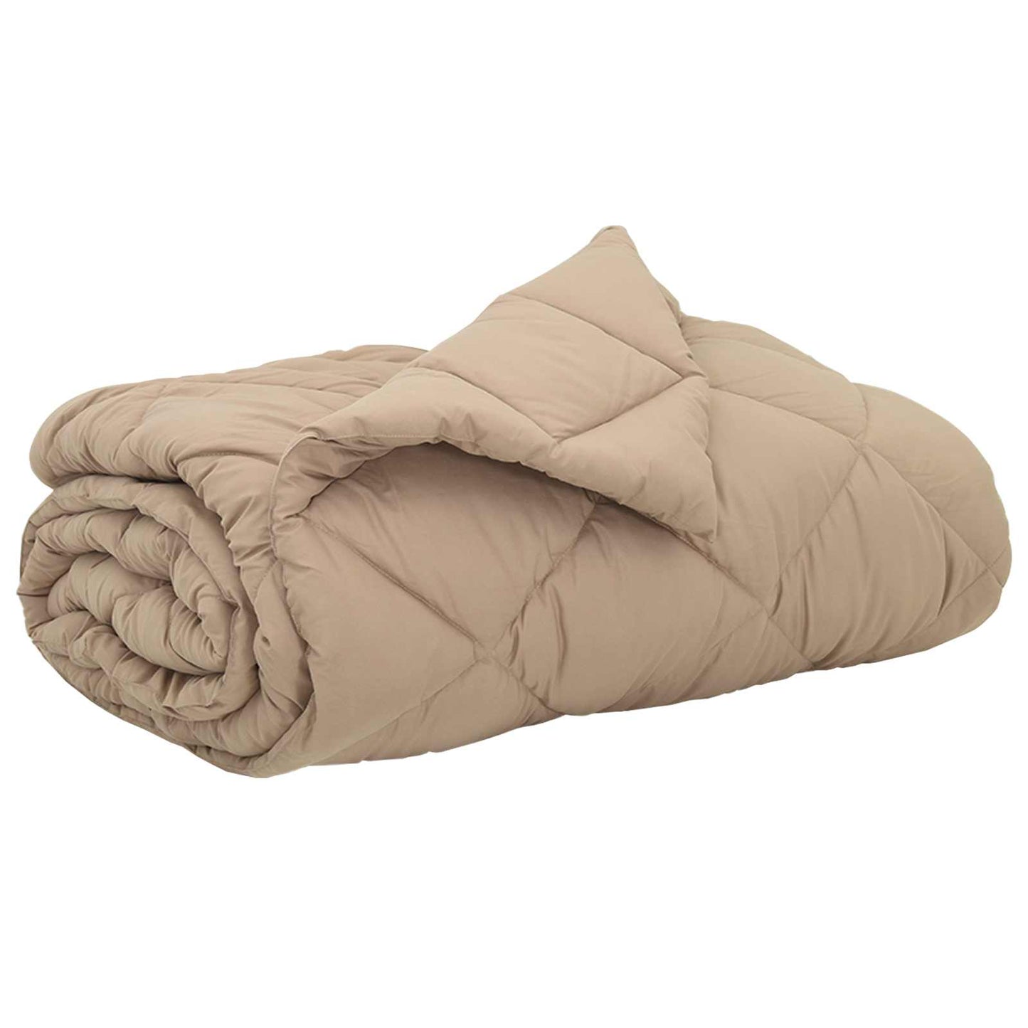 Summer Duvet Taupe 200 x 200 cm Microfiber