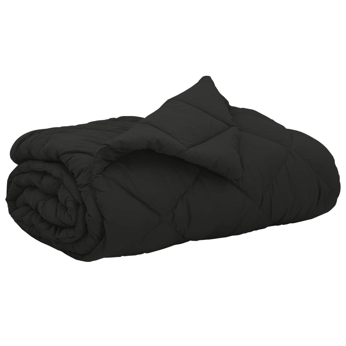 Summer Duvet Black 240 x 200 cm Microfiber