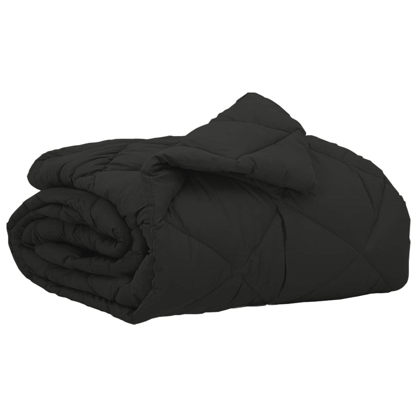 Summer Duvet Black 220 x 155 cm Microfiber