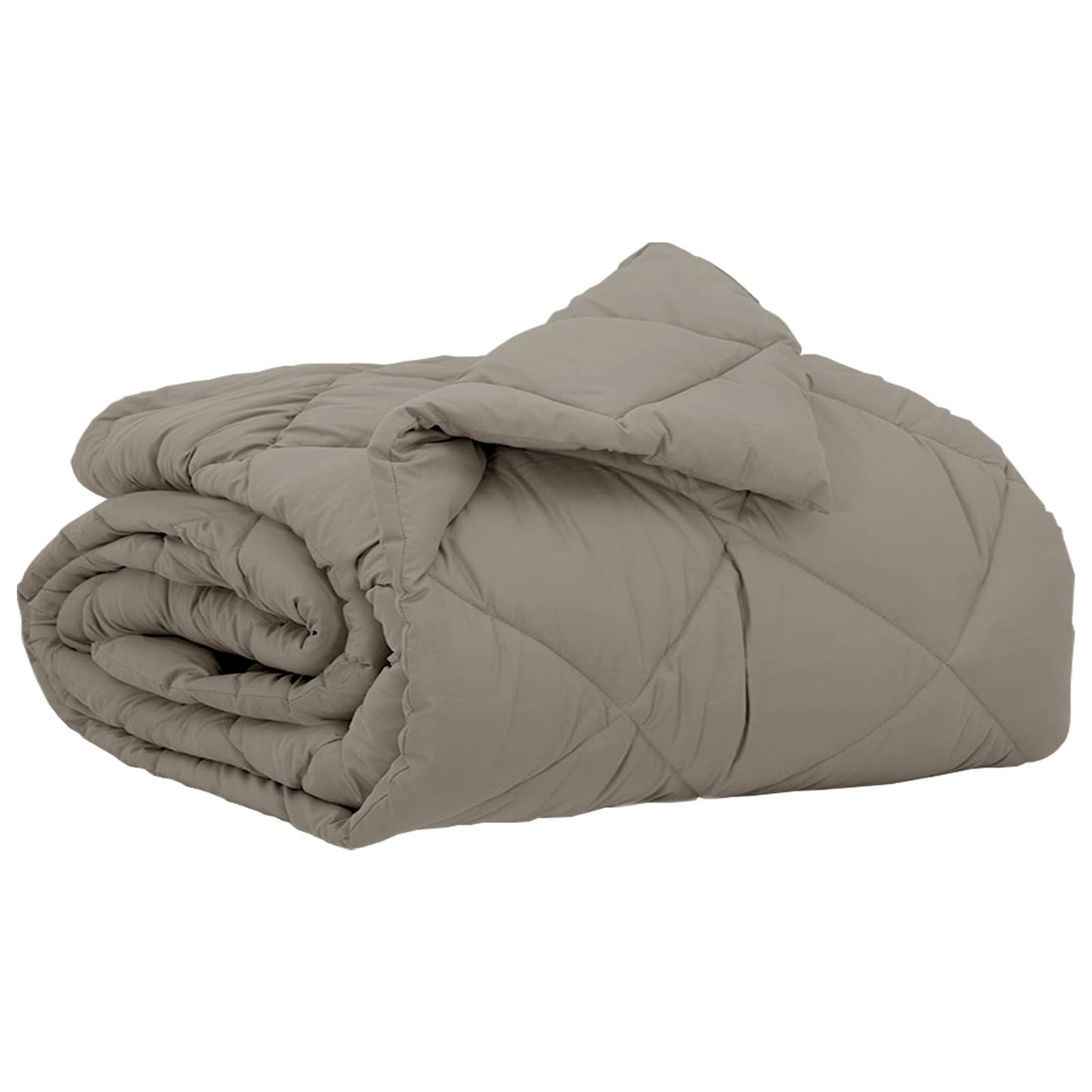 Summer Duvet Light Grey 200 x 140 cm Microfiber