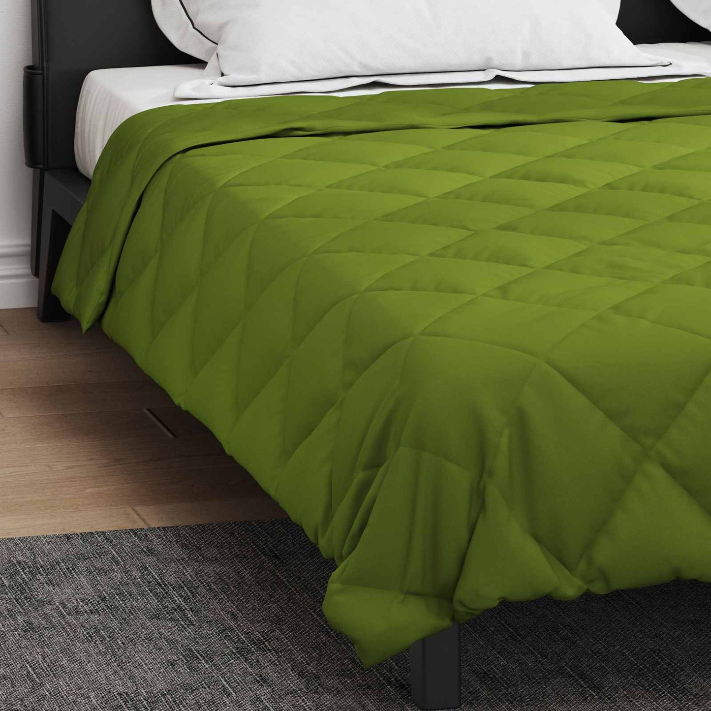Full Year Duvet Green 220 x 240 cm Microfiber
