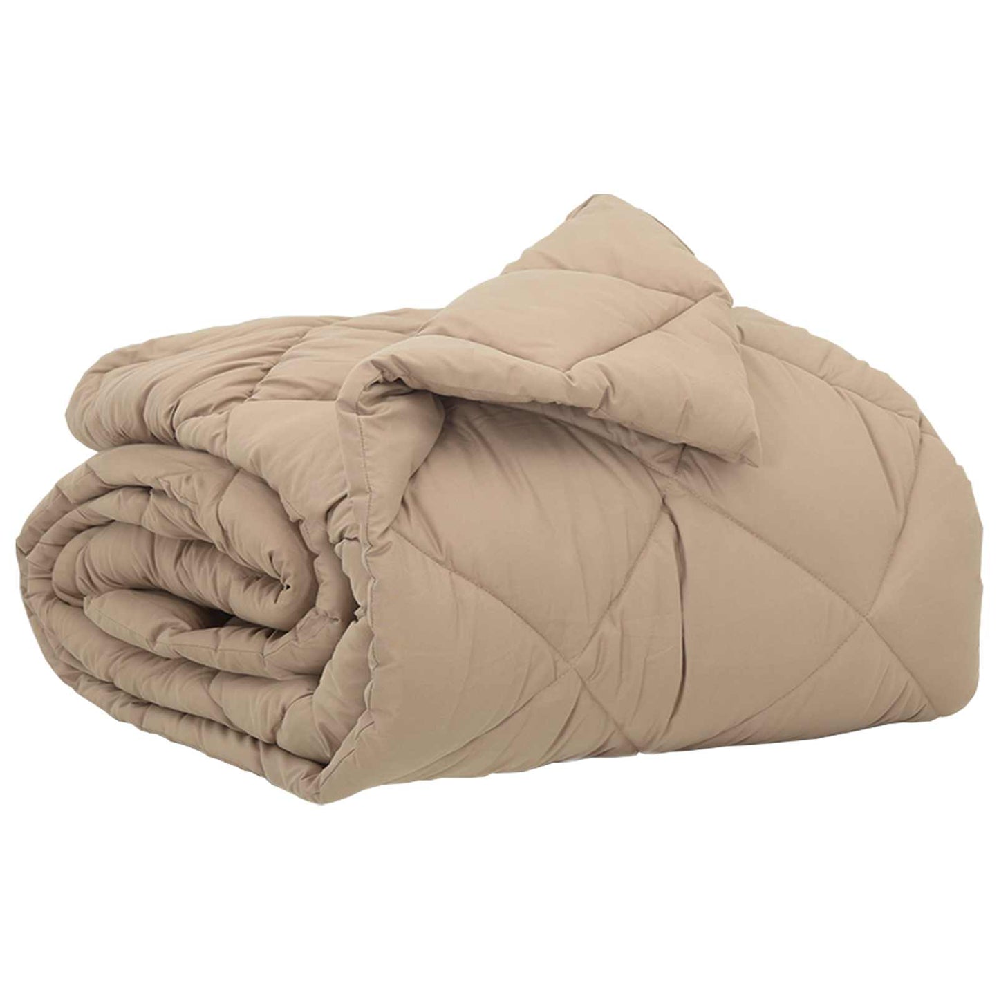 Full Year Duvet Taupe 155 x 220 cm Microfiber