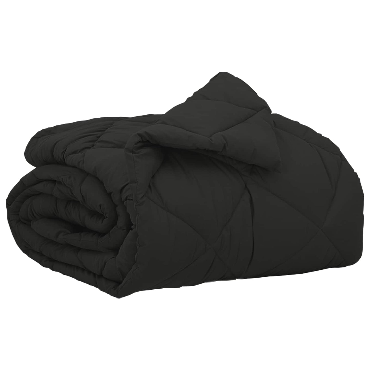 Full Year Duvet Black 155 x 220 cm Microfiber
