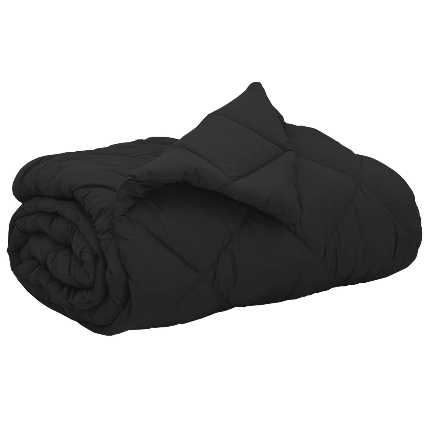 Full Year Duvet Black 200 x 220 cm Microfiber