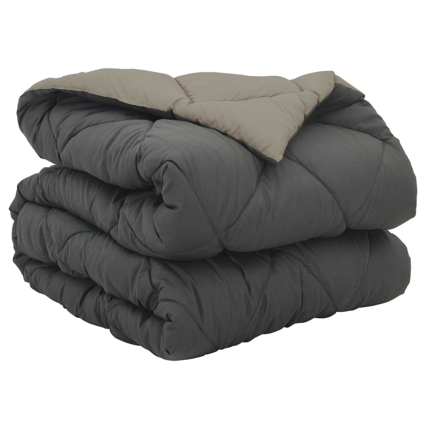 Full Year Duvet Light Grey and Anthracite 140 x 200 cm