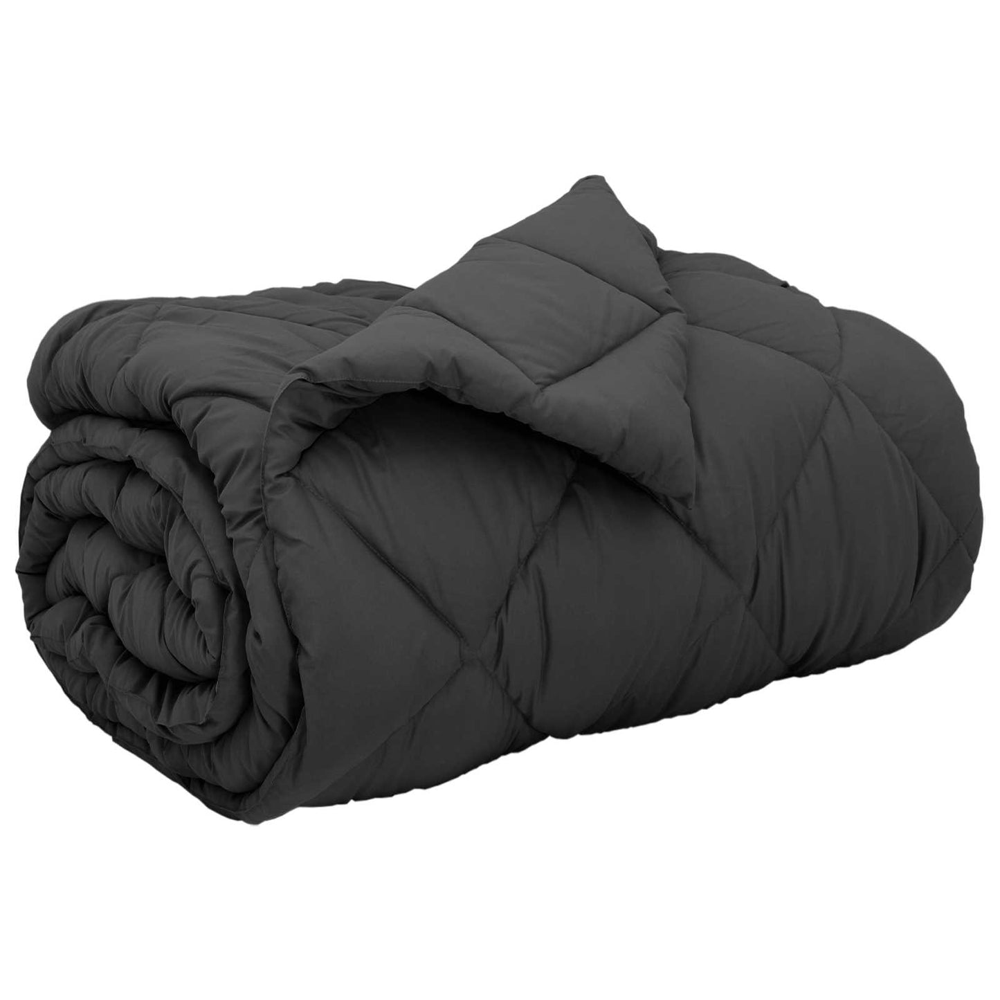 Winter Duvet Anthracite 155 x 220 cm Microfiber