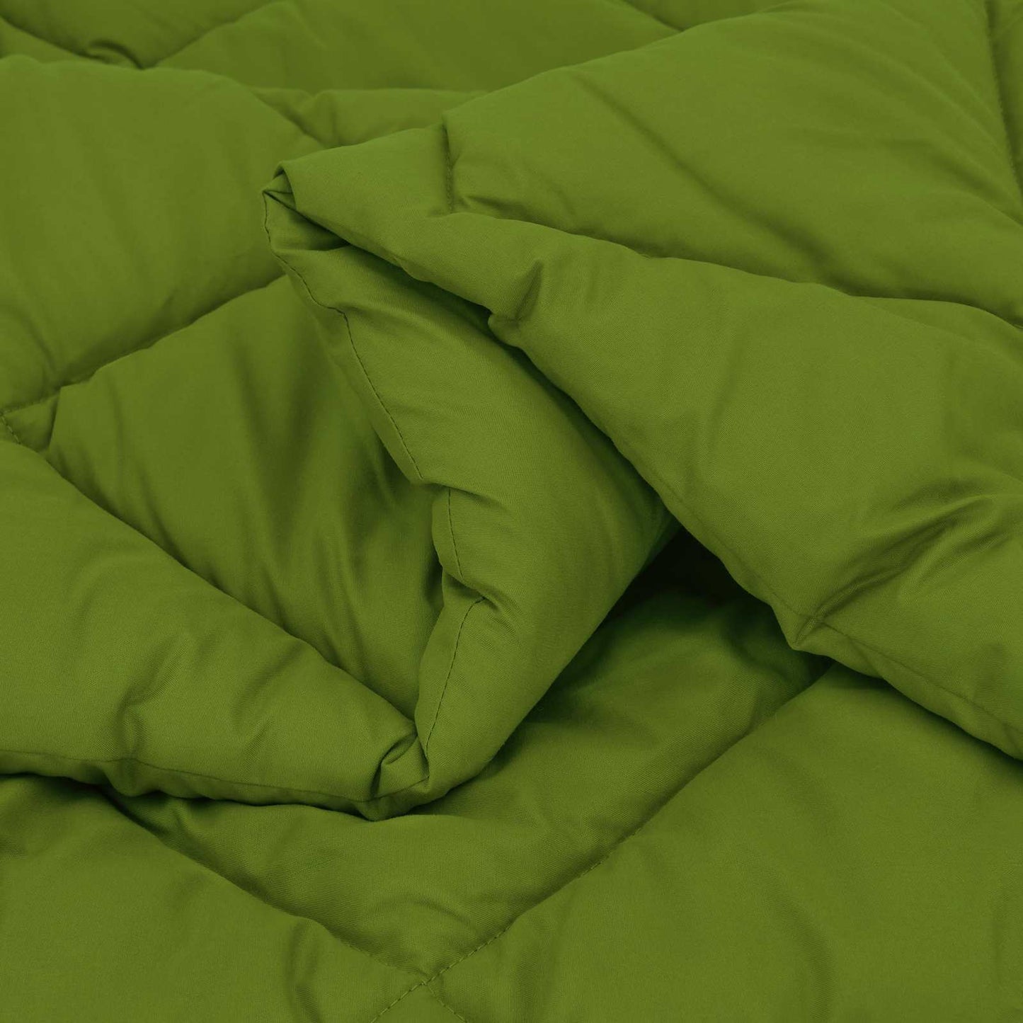Winter Duvet Green 200 x 200 cm Microfiber