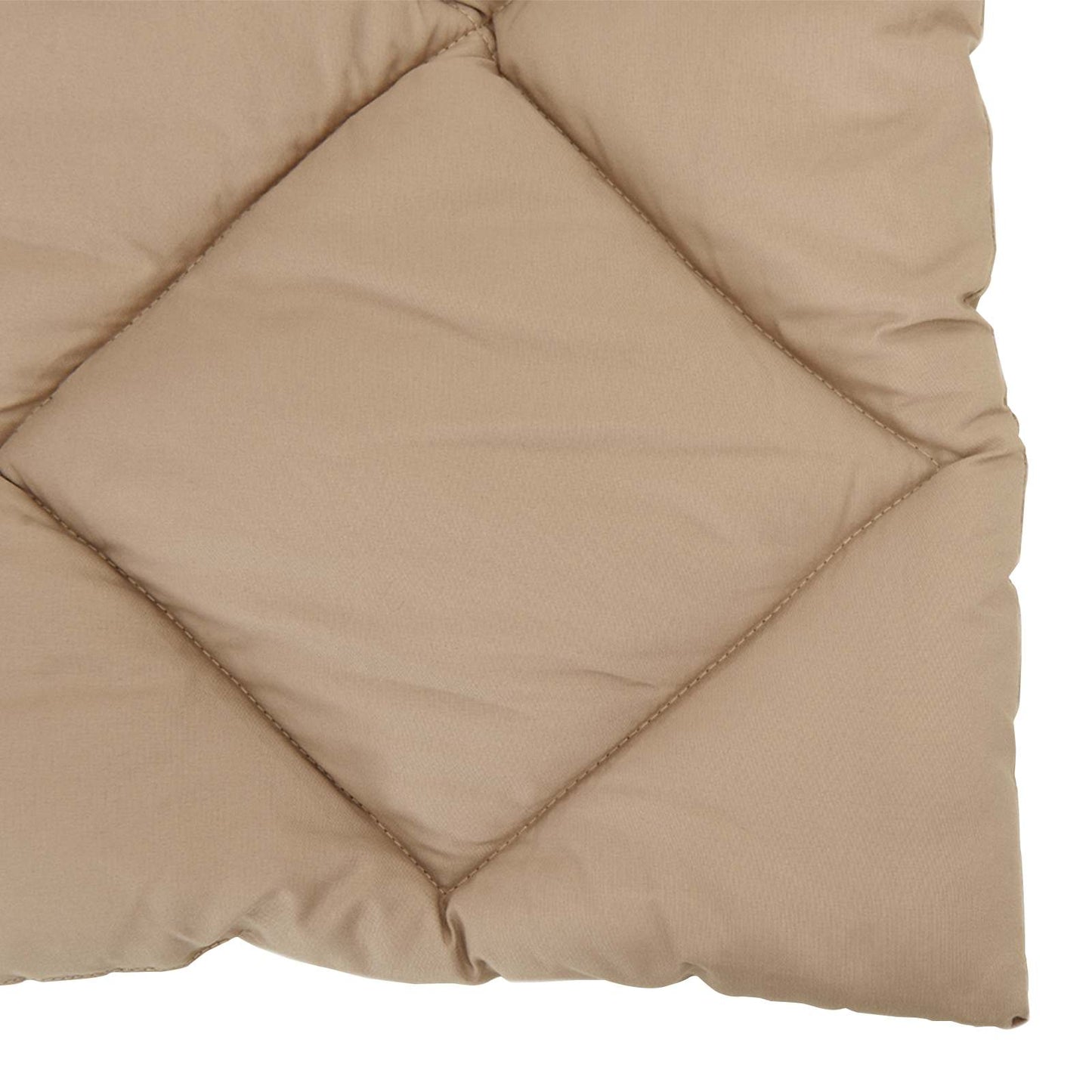 Winter Duvet Taupe 200 x 200 cm Microfiber