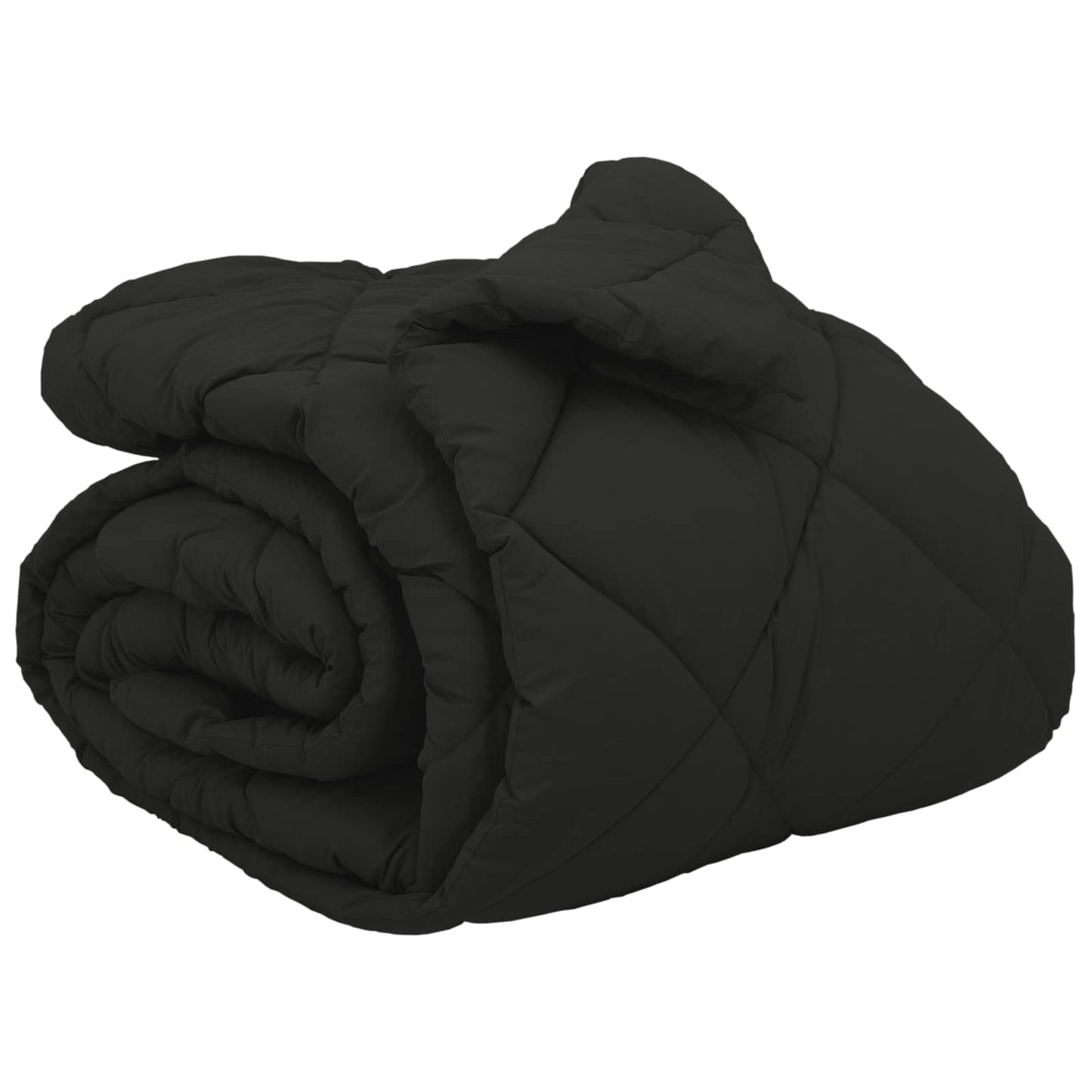Winter Duvet Black 220 x 240 cm Microfiber