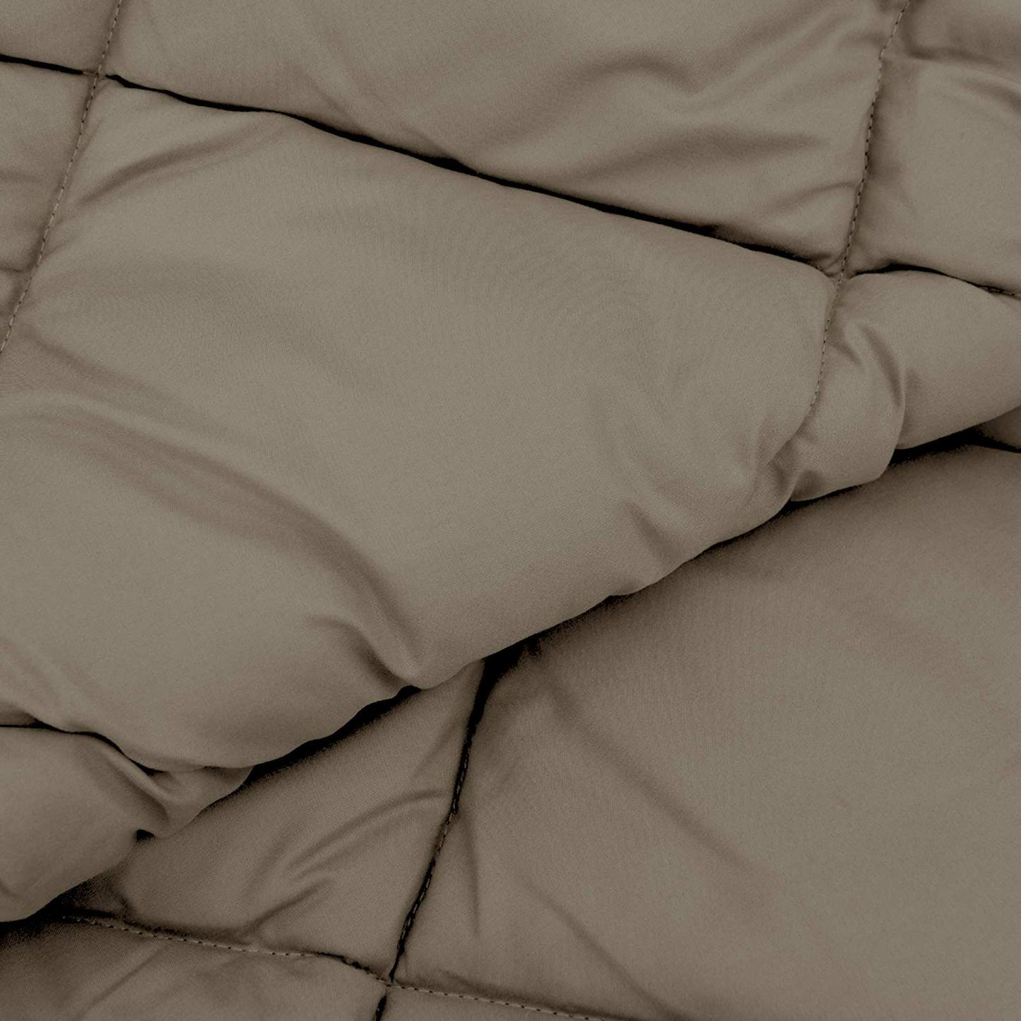 Winter Duvet Light Grey 135 x 220 cm Microfiber