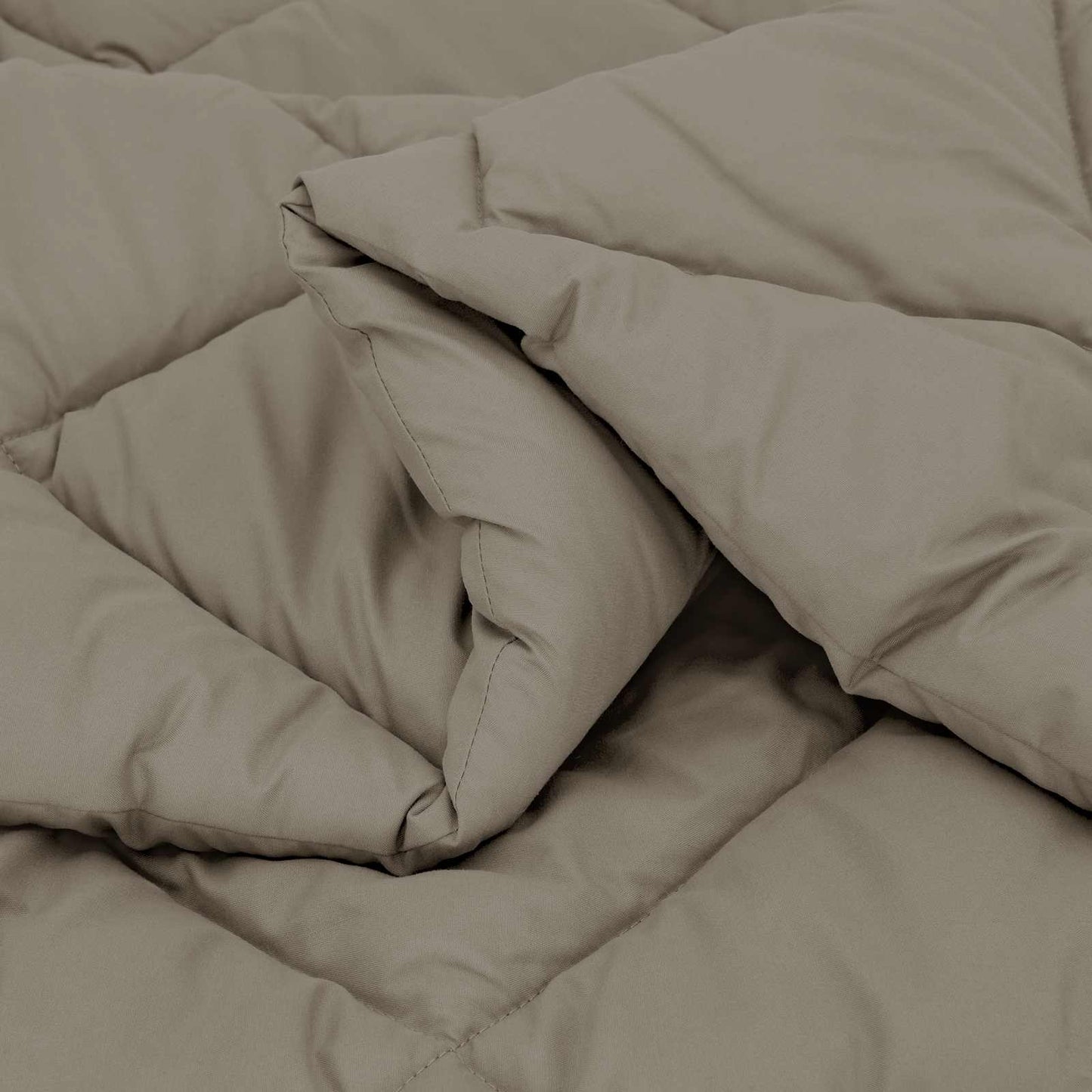 Winter Duvet Light Grey 200 x 220 cm Microfiber