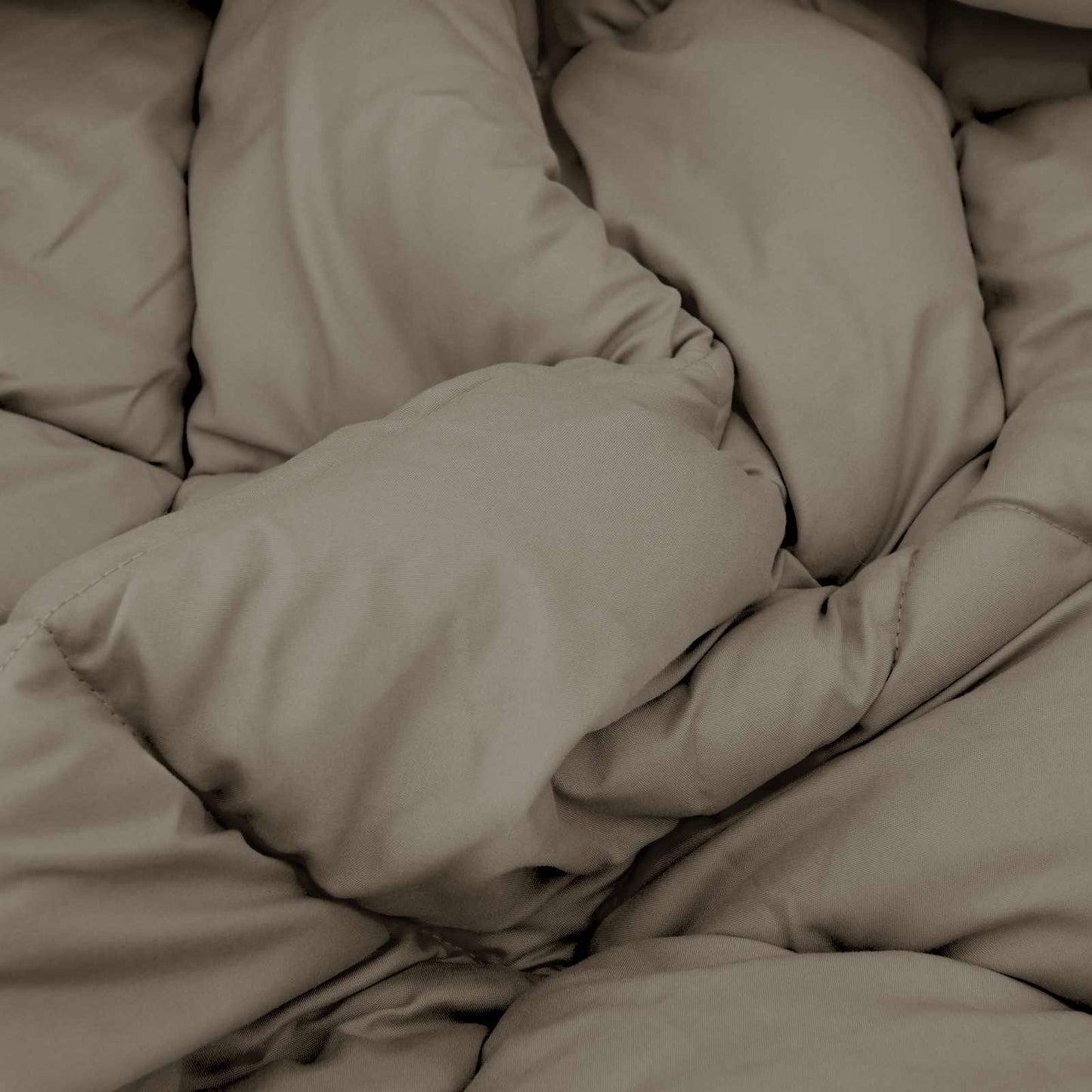 Winter Duvet Light Grey 200 x 220 cm Microfiber