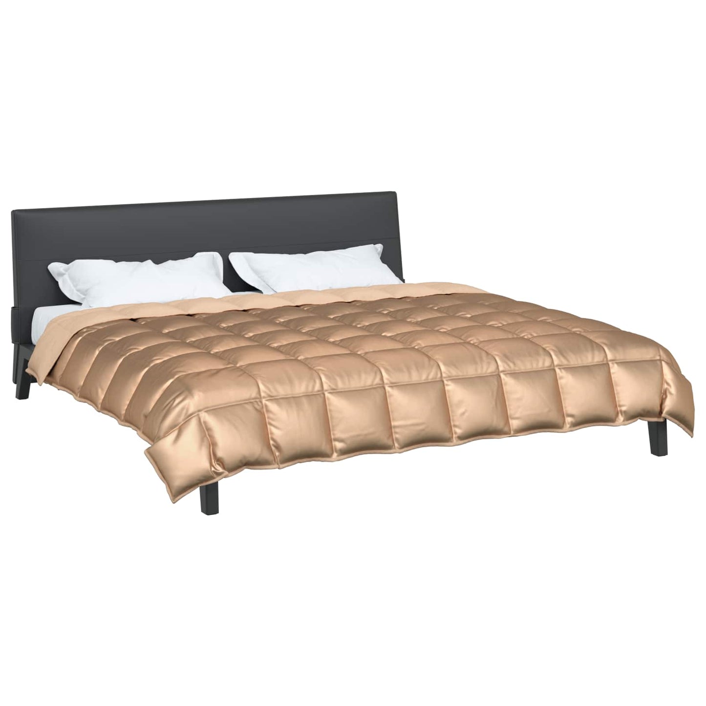 Winter Duvet Gold 200 x 220 cm Satin and Microfiber
