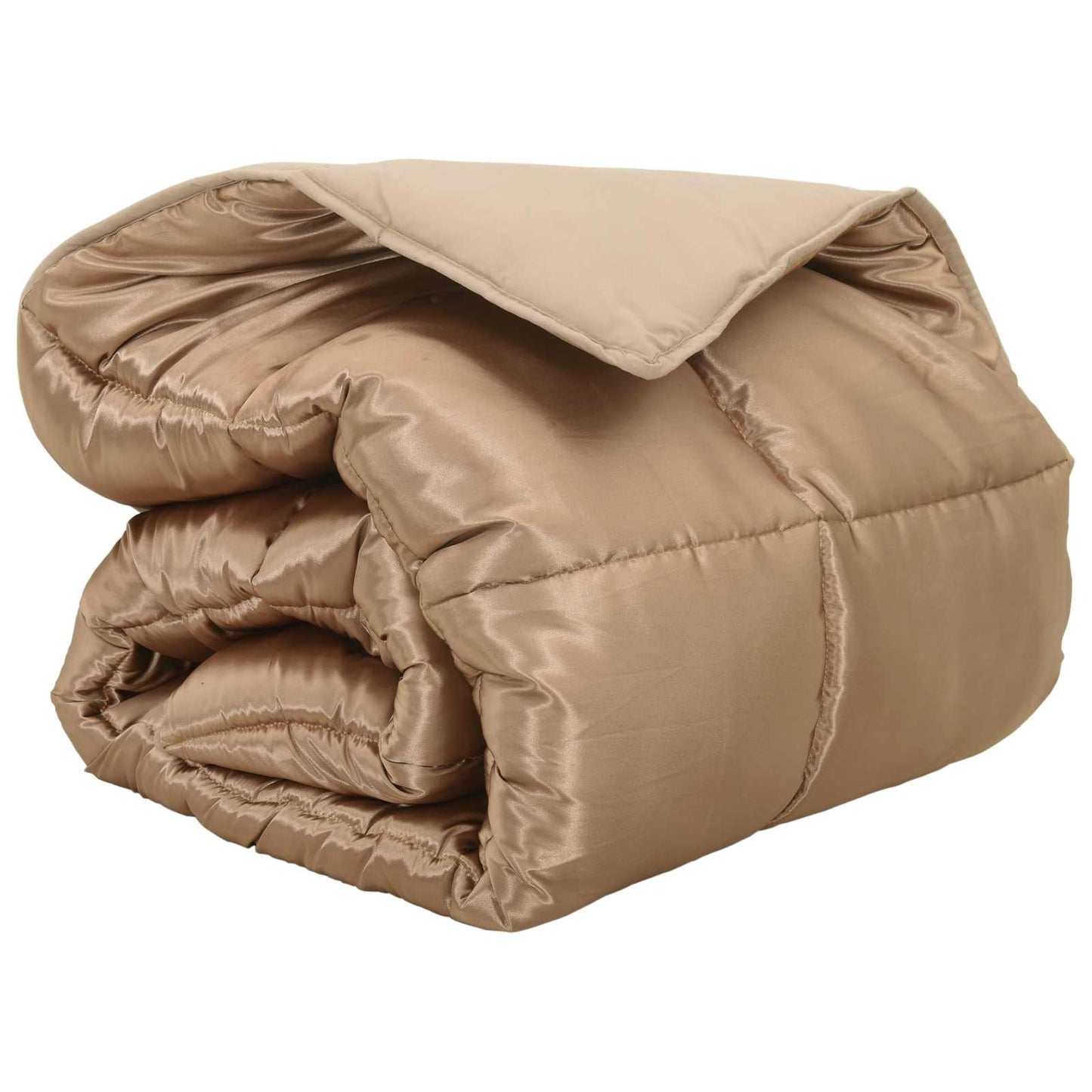 Winter Duvet Gold 220 x 240 cm Satin and Microfiber