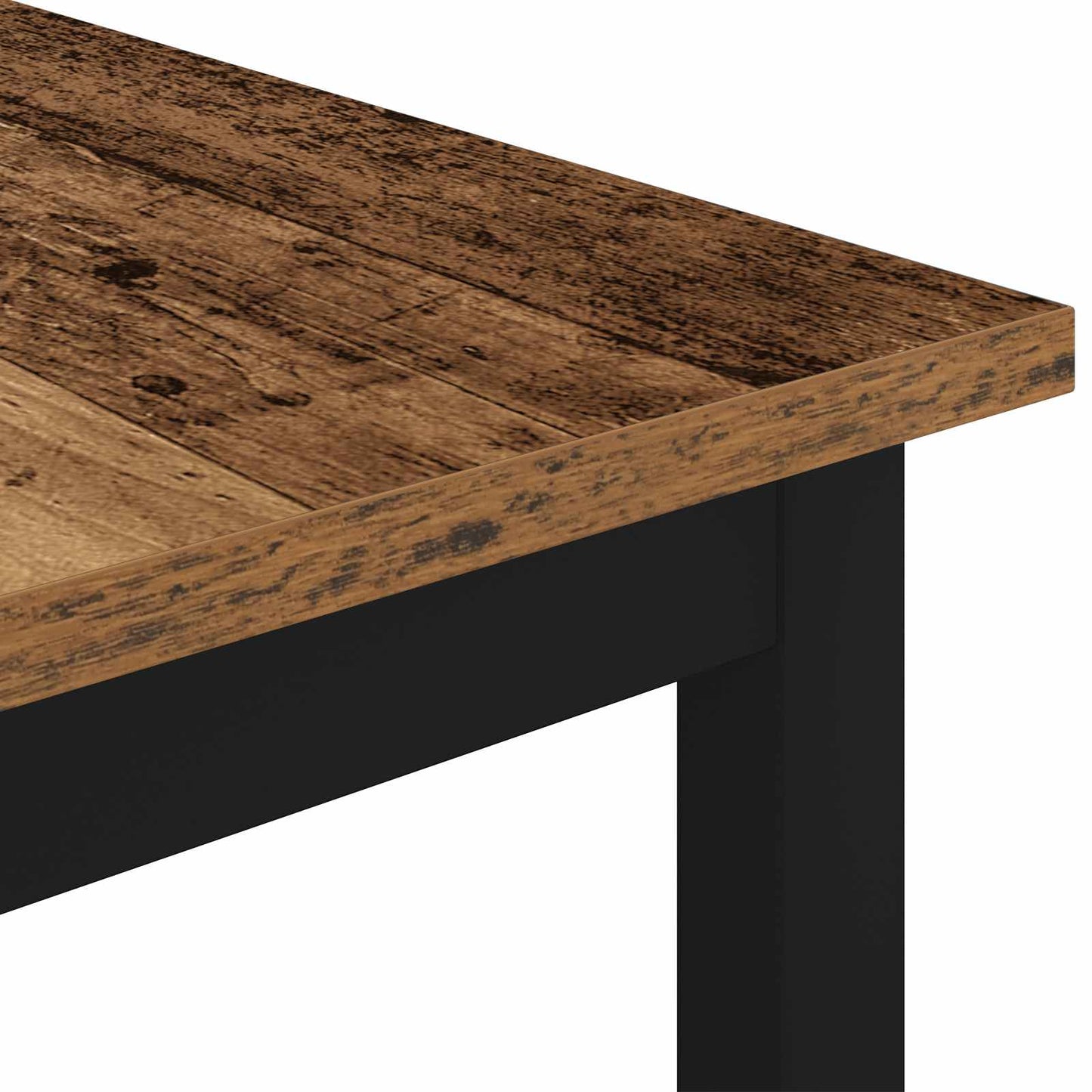 Coffee Table Old Wood 40 x 40 x 36 cm Engineered Wood