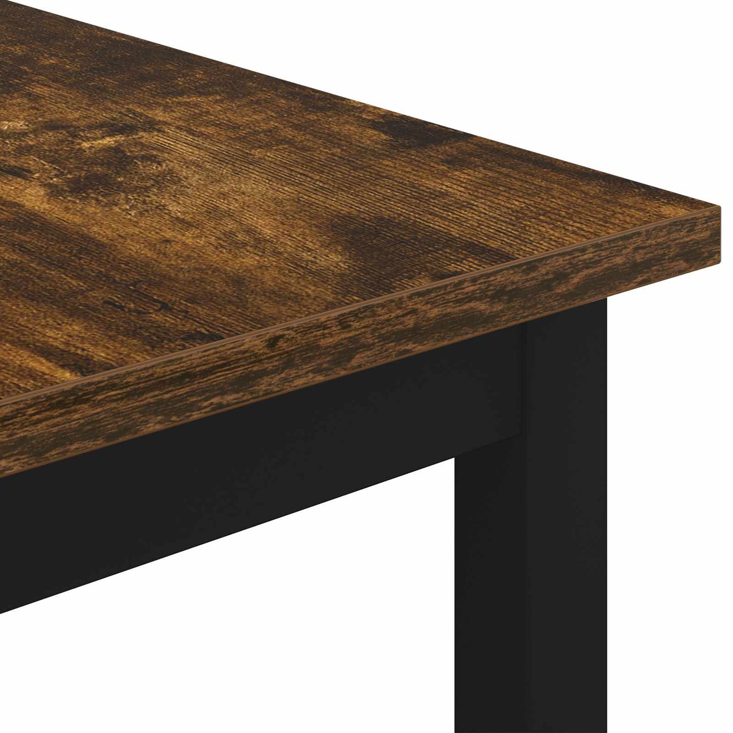 Coffee Table Smoke Oak 50 x 50 x 36 cm Engineered Wood