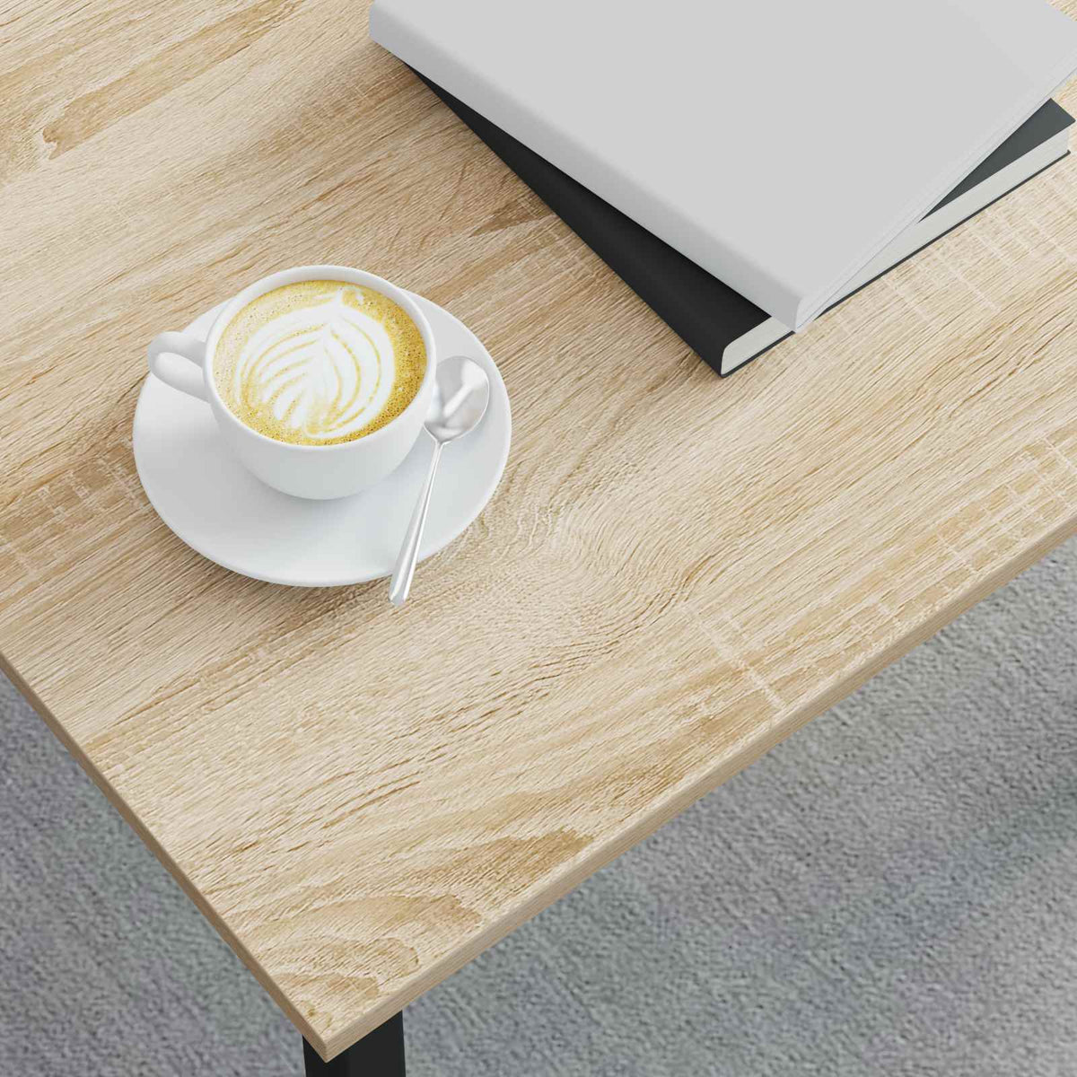 Coffee Table Sonoma Oak 60 x 30 x 36 cm Engineered Wood