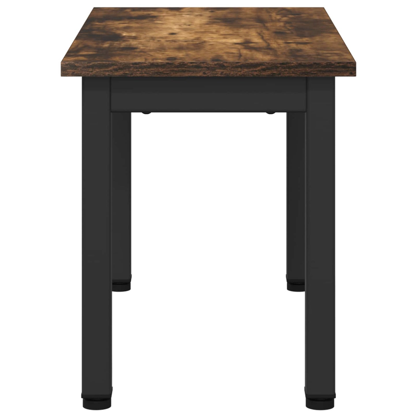 Coffee Table Smoke Oak 60 x 30 x 36 cm Engineered Wood