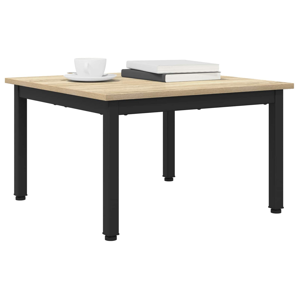 Coffee Table Sonoma Oak 60 x 60 x 36 cm Engineered Wood