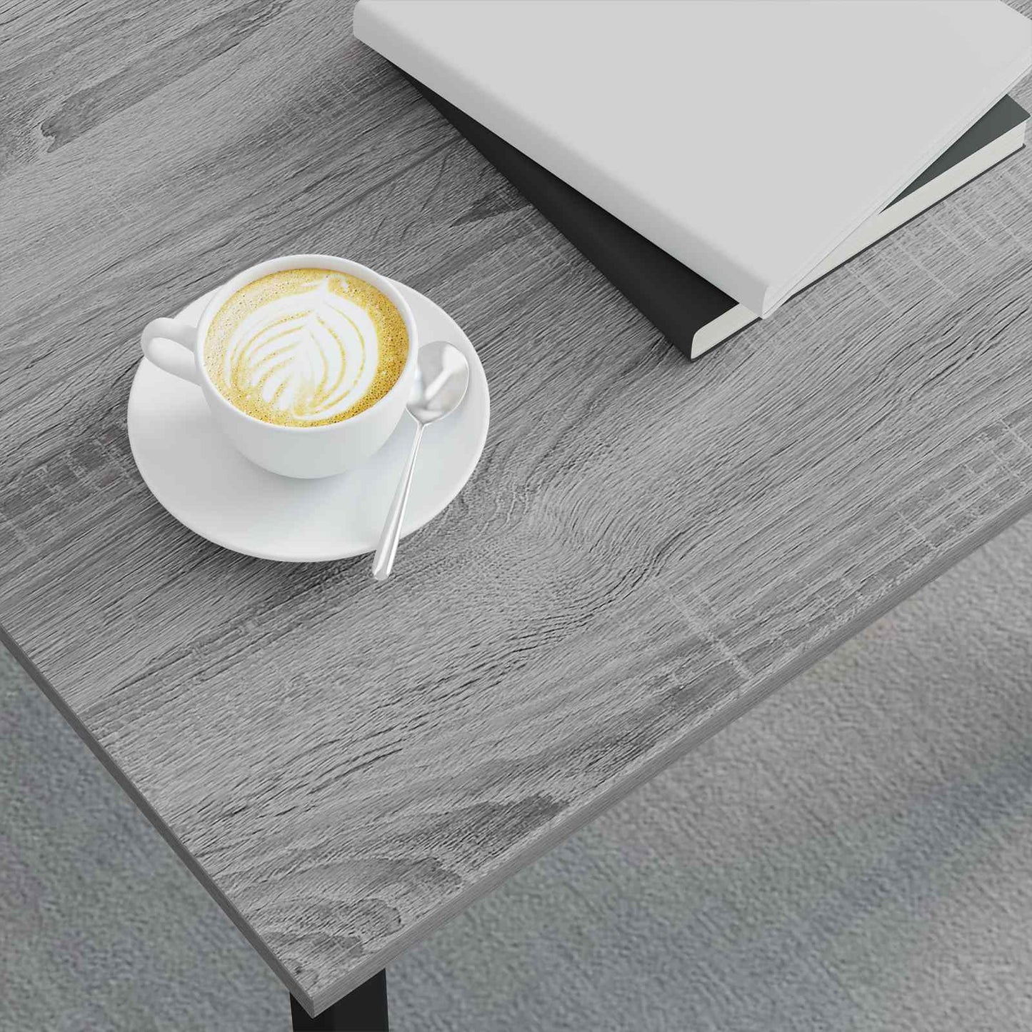 Coffee Table Grey Sonoma 60 x 60 x 36 cm Engineered Wood