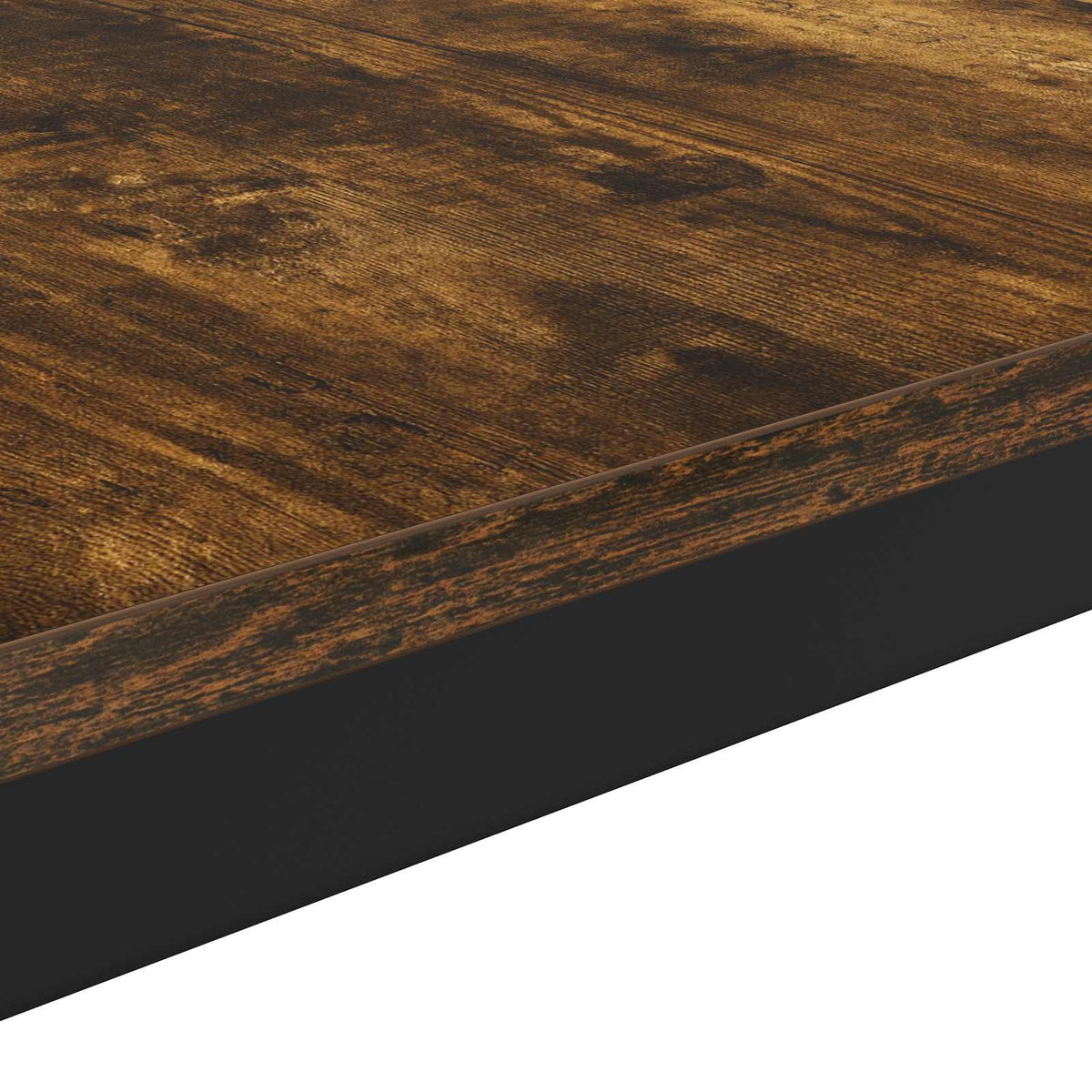 Coffee Table Smoked Oak 60 x 50 x 36 cm Engineered Wood