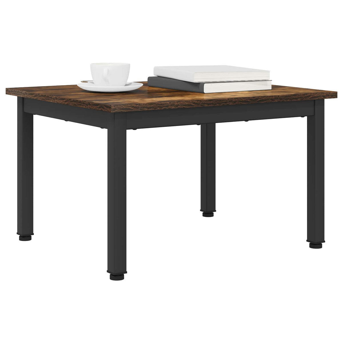 Coffee Table Smoked Oak 60 x 50 x 36 cm Engineered Wood