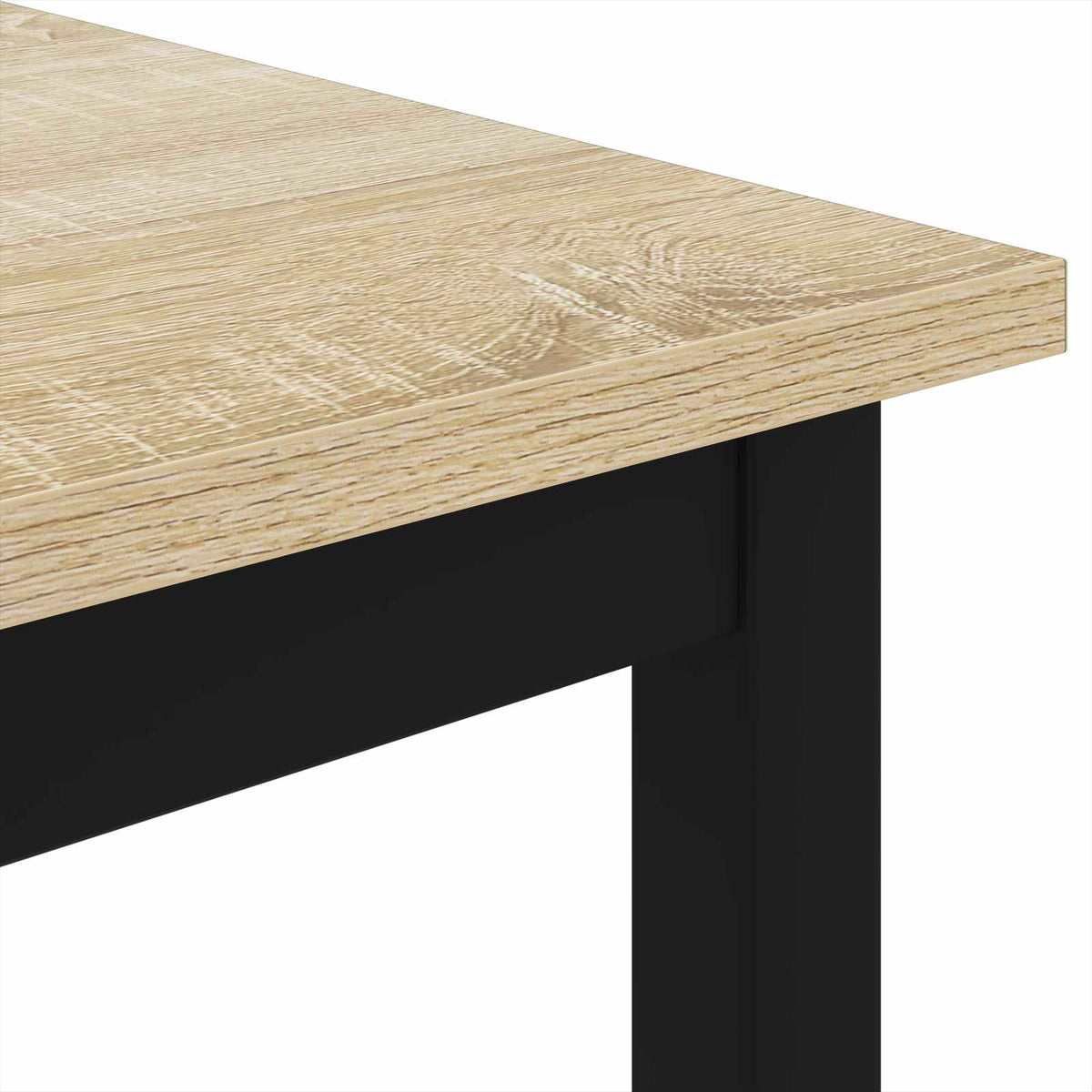 Coffee Table Sonoma Oak 80 x 80 x 45 cm Engineered Wood