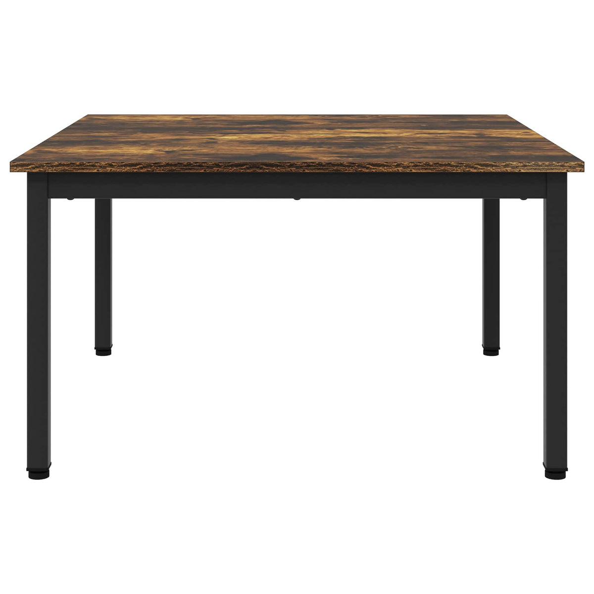 Coffee Table Smoked Oak 80 x 80 x 45 cm Engineered Wood