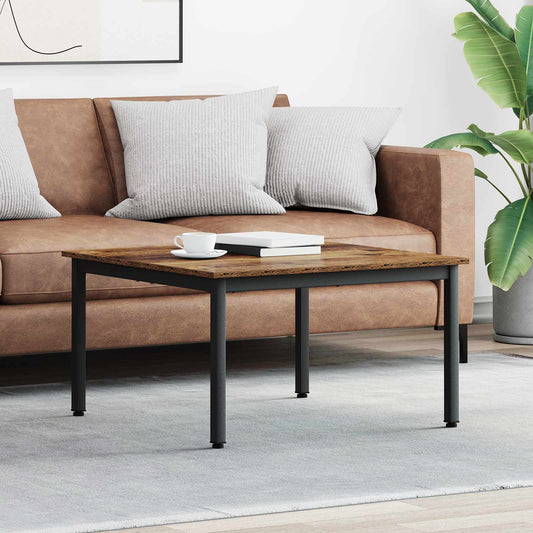 Coffee Table Old Wood 80 x 80 x 45 cm Engineered Wood