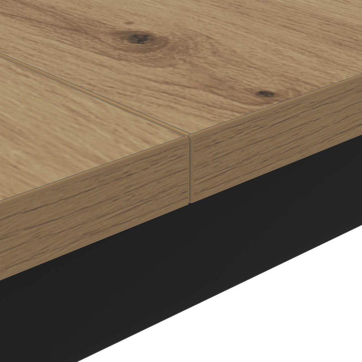 Coffee Table Artisan Oak 80 x 80 x 45 cm Engineered Wood