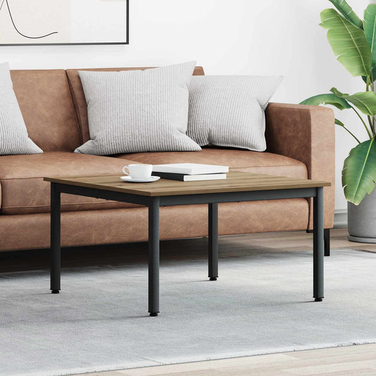 Coffee Table Artisan Oak 80 x 80 x 45 cm Engineered Wood