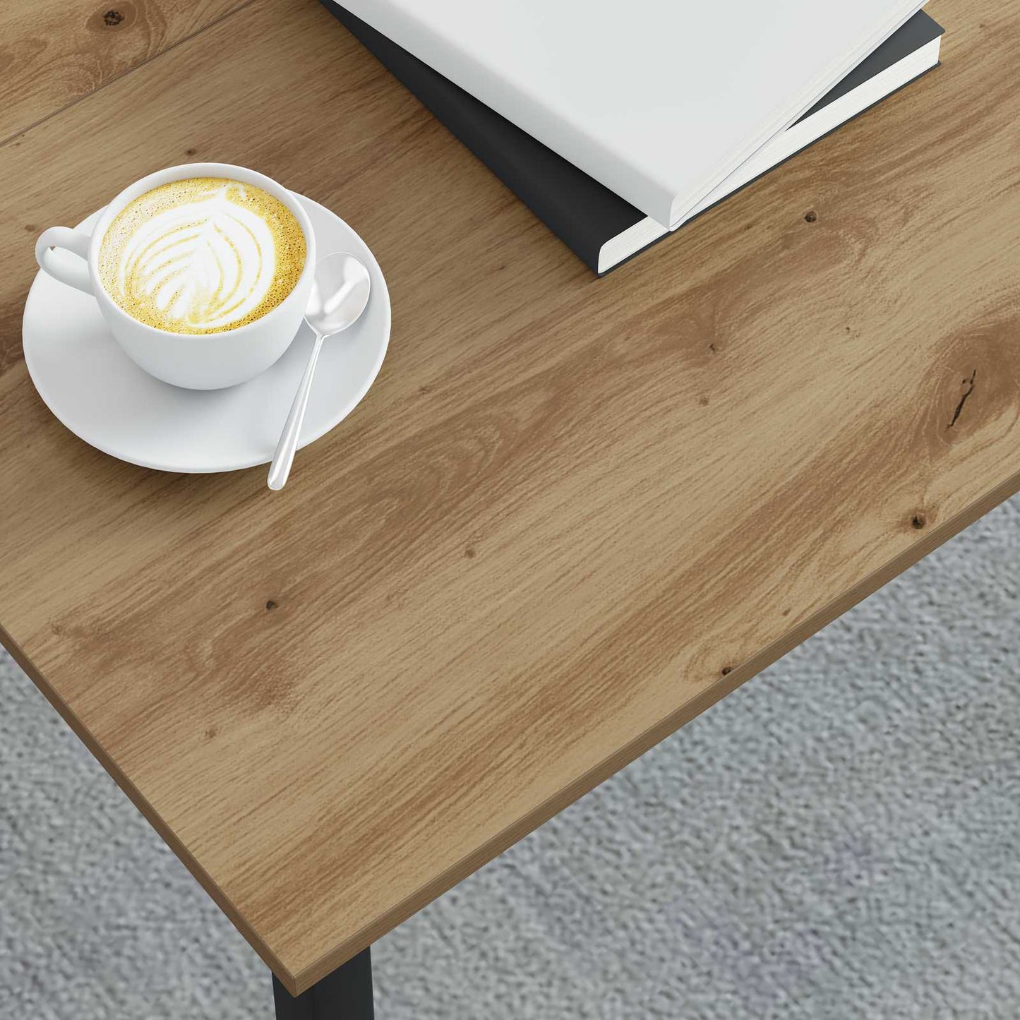 Coffee Table Artisian Oak 80 x 80 x 45 cm Engineered Wood