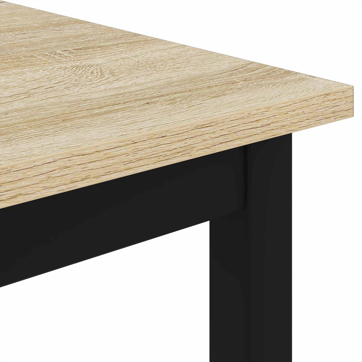 Coffee Table Sonoma Oak 100 x 100 x 45 cm Engineered Wood