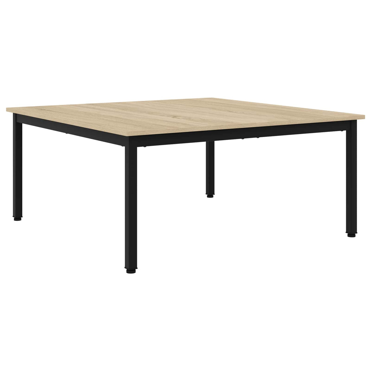 Coffee Table Sonoma Oak 100 x 100 x 45 cm Engineered Wood