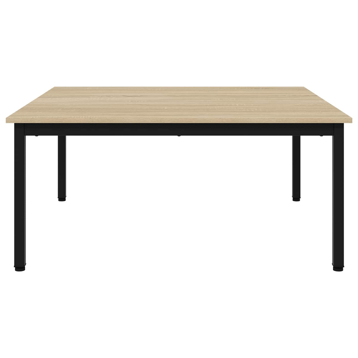 Coffee Table Sonoma Oak 100 x 100 x 45 cm Engineered Wood