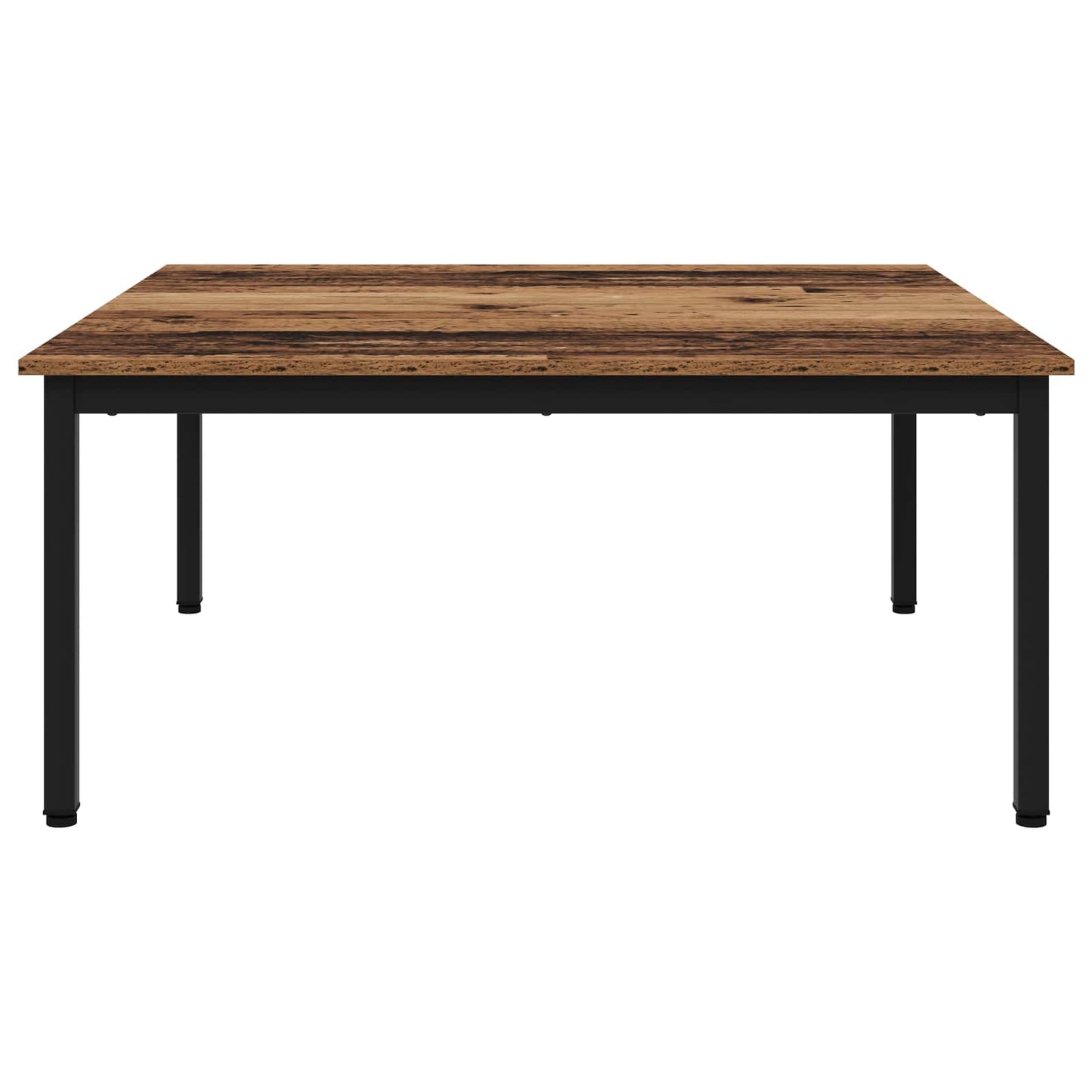Coffee Table Old Wood 100 x 100 x 45 cm Engineered Wood