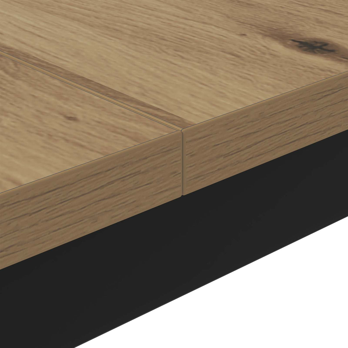 Coffee Table Artisan Oak 100 x 100 x 45 cm Engineered Wood